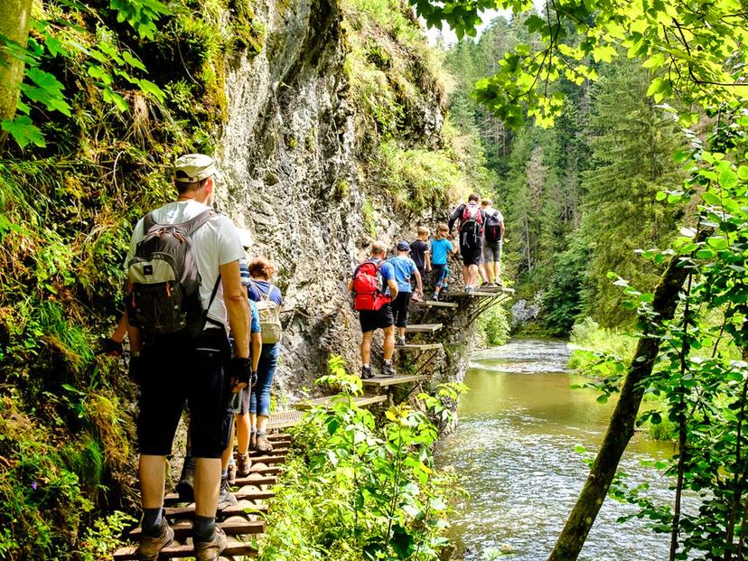 Słowacki Raj - kaskady
